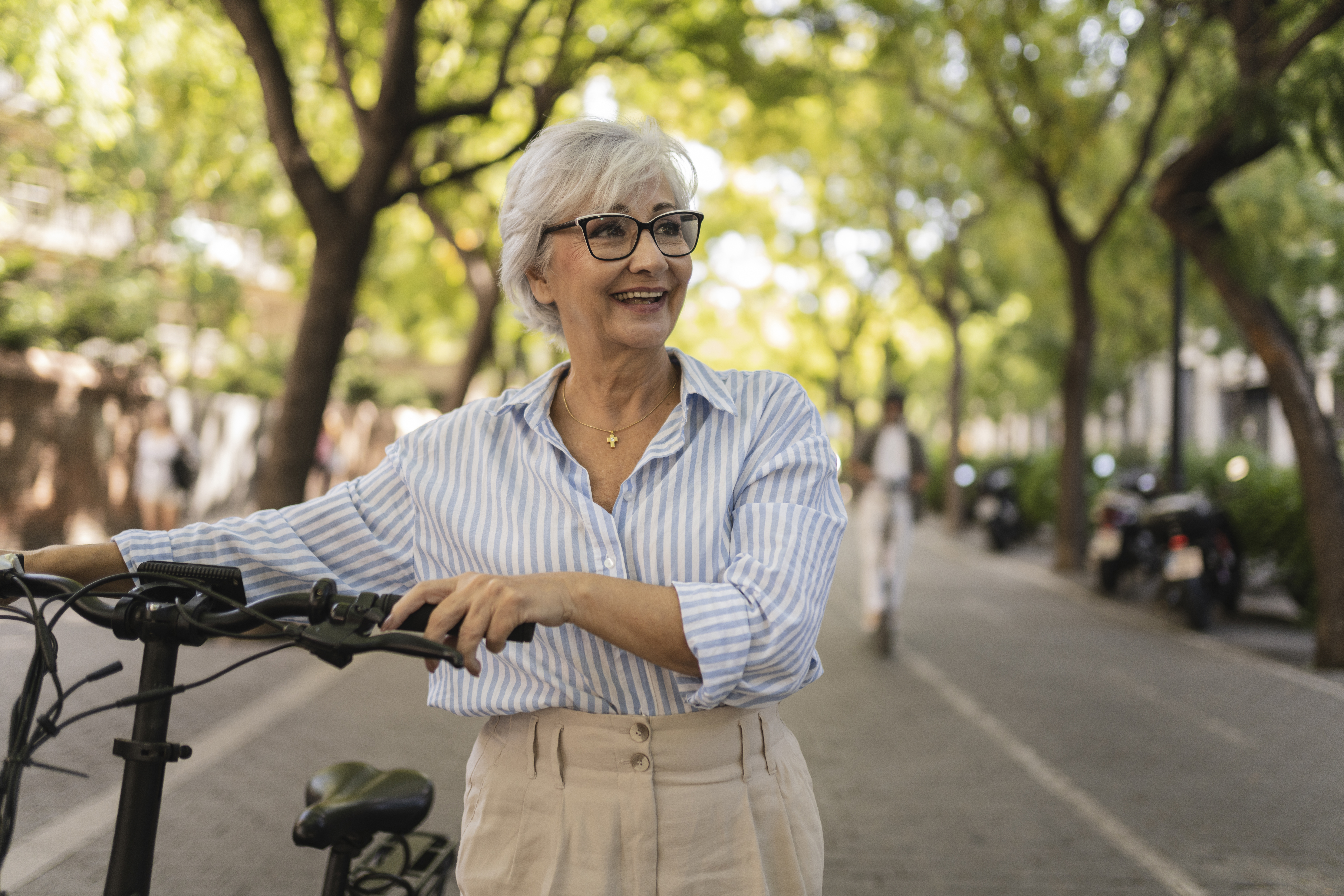 vélo électrique retraité